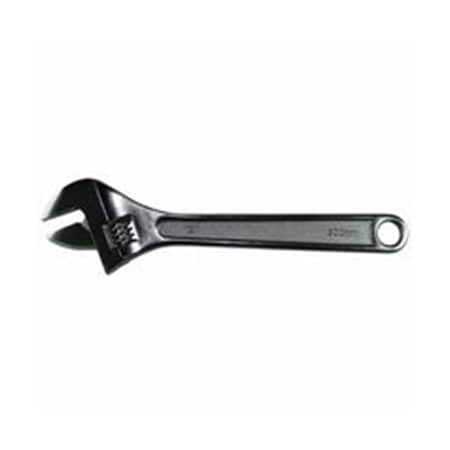 Anchor Brand Adjustable Wrench- 18 in. Long- 2.06 in. Opening- Satin Chrome 103-01-018